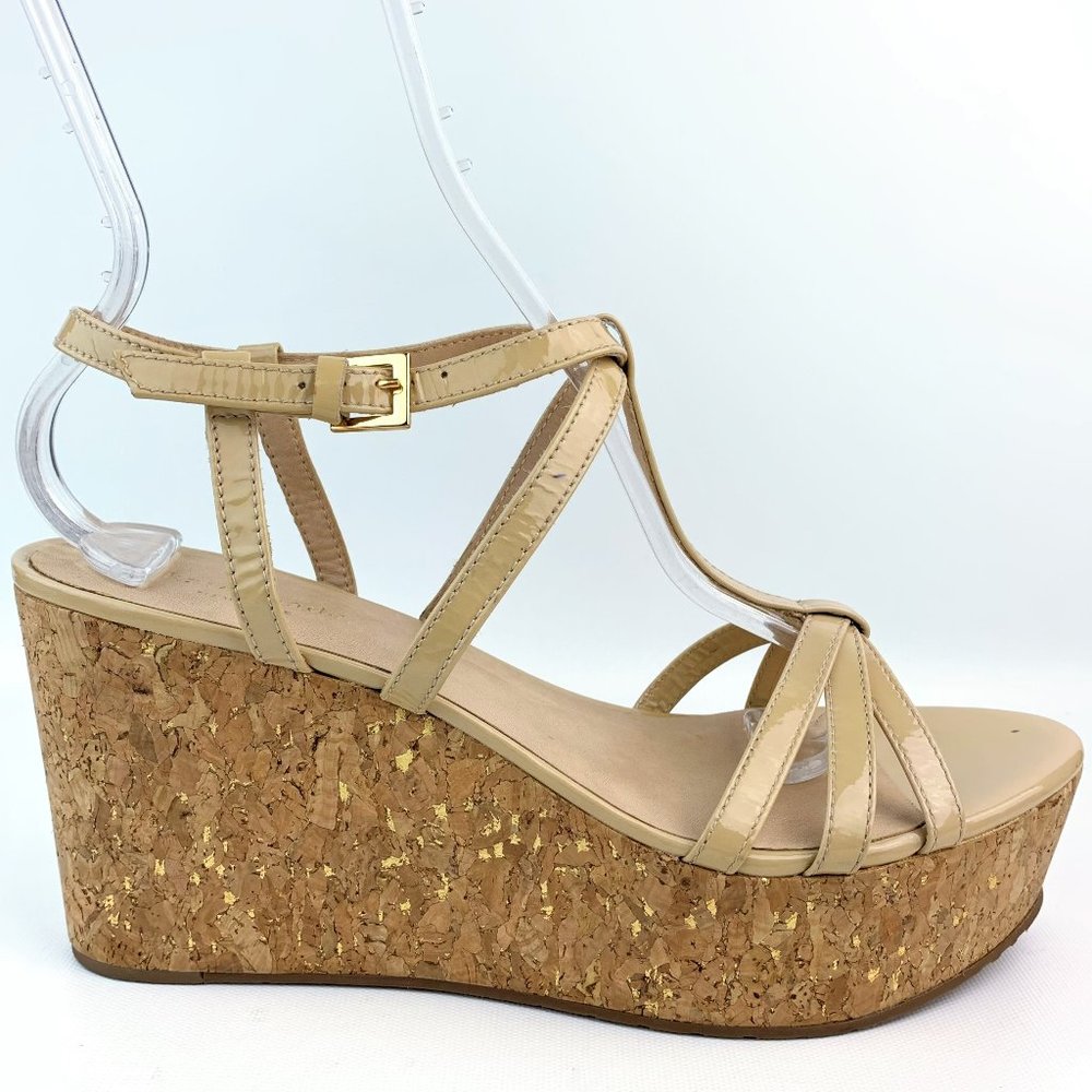 Kate Spade Tropez Strappy Cork Platform Wedges